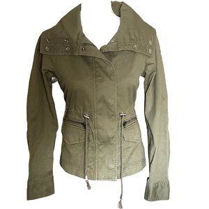 Tommy Hilfiger | Women Army green cargo jacket Size XS